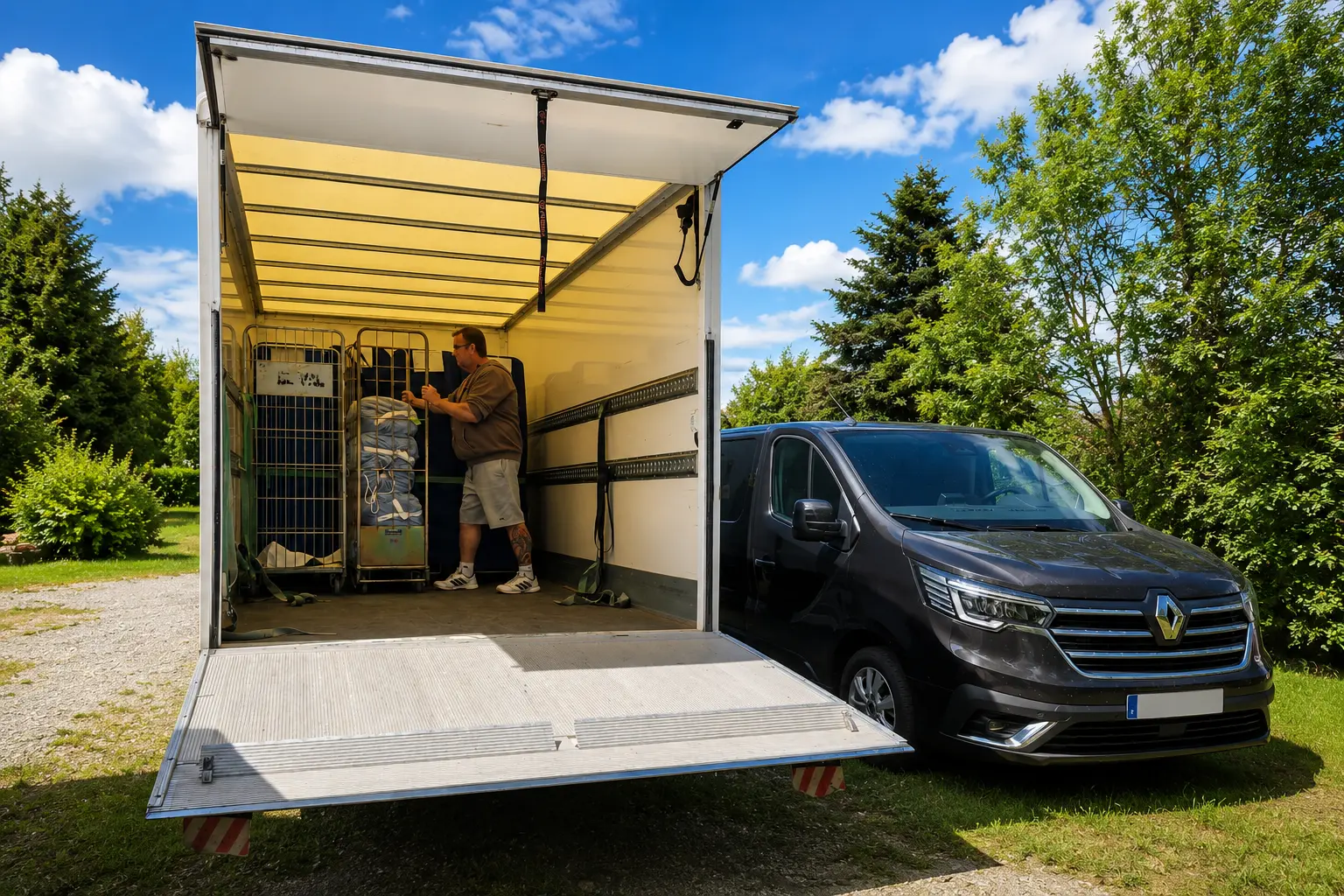 bipy photo camion de livraison valentiner